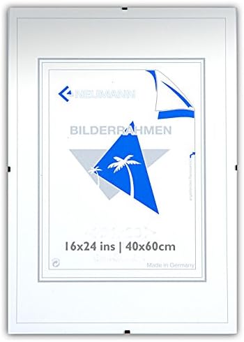Neumann Bilderrahmen קליפ מסגרת חסרת מסגרת זכוכית רגילה, קליפ מסגרת עם זכוכית ברורה