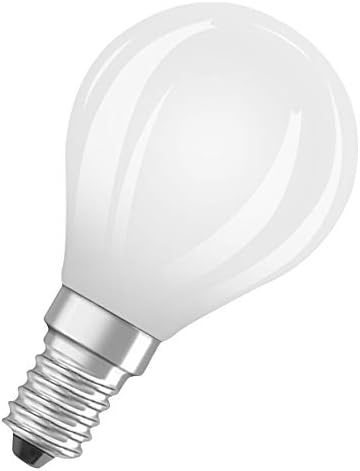 מנורת לד / בסיס אוסראם: ה14 / לבן חם / 2700 ק / 3.30 וואט / החלפה לנורת ליבון 25 וואט / לד שיפוץ קלאסי עמ
