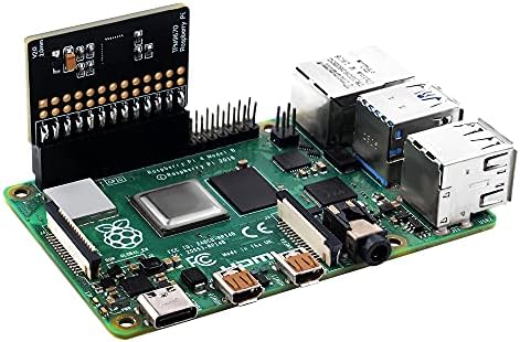 Geeekpi Raspberry Pi TPM2.0 מודול, TPM9670 מודול מבוסס על אינפיניון Optiga ™ SLB 9670 TPM 2.0,