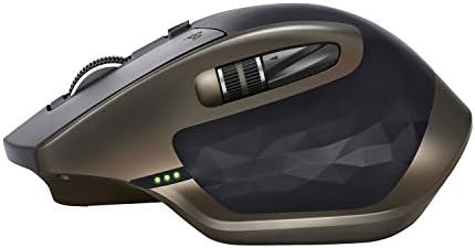 Logitech MX Master Wireless Mouse-חיישן דיוק גבוה, גלגל גלילה מהודלת מהירה, גלגל גלילה באגודל, מיתוג קל עד 3