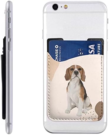 Gagaduck Beagle דבק טלפון טלפון טלפון סלולרי מקל על ארנק כרטיסי שרוול זיהוי אשראי מחזיק תעודת זהות