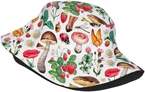 פטריות פסיכדליות כובע דלי נשים לנשים נסיעות קיץ חוף כובע שמש כובע דיג קל משקל כובע חיצוני