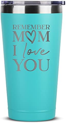 מתנות לאמהות - זכור אמא אני אוהבת אותך, אמא כוס עם מכסה - מתנות ליום אמהות ייחודיות - מתנות ליום הולדת
