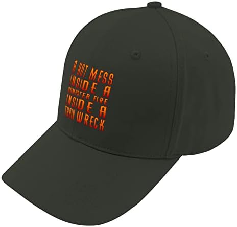 כובעים רפובליקנים עבור כובעי בייסבול בייסבול בייסבול, בלגן חם בתוך מזבלה יורה בתוך כובע בייסבול של רכבת