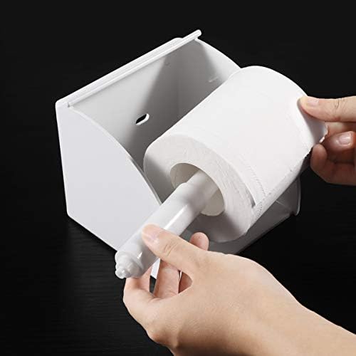 קבילוק 10 יחידות נייר טואלט רולר מתאים לכל סגנון פלסטיק קפיץ לבן נייר טואלט רולר אמבטיה מחזיק נייר החלפה