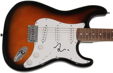 טיילור הוקינס חתם על חתימה בגודל מלא פנדר סטראטוקסטר גיטרה חשמלית ב / ג 'יימס ספנס מכתב אותנטיות ג' יי. אס. איי