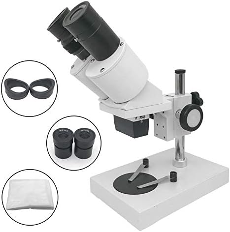 מיקרוסקופ סטודנטים, מיקרוסקופ סטריאו תעשייתי עינית עדשה אובייקטיבית פי 20 לבדיקת תחזוקה