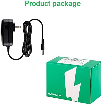Myvolts 9V מתאם אספקת חשמל תואם/החלפה ל- Panasonic DVD -L50EC DVD Player - US Pluge