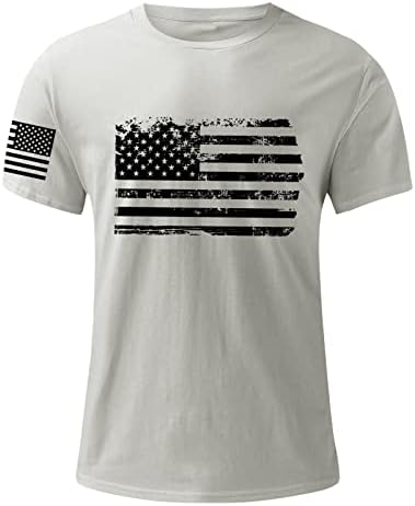פטריוטית חולצות לגברים, אמריקה פטריוטית דגל גברים של חולצות, גברים פטריוטית חולצה קצר שרוול 4 ביולי חולצות