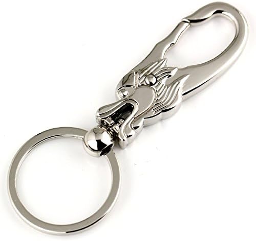 מחזיק מפתחות Maycom מכנסי דרקון סיני אבזם אבזם מקשים לחגורת המותניים הקליפ וו לולאות תלויות קרבינר מפתח שרשרת