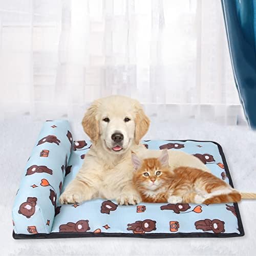 כרית מחצלת קירור של Goedbin לכלבים חתולים קרח מחצלת משי כרית שמיכת קירור למלונה/ספה/מיטה/רצפה/רכב מושבים