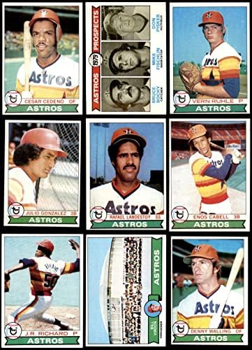 1979 Topps Houston Astros ליד צוות Set Houston Astros Ex Astros