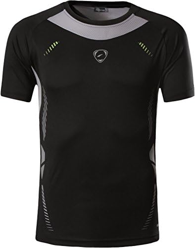 גברים של ספורט מהיר יבש כושר קצר שרוולים גברים חולצות טי חולצת טי חולצות גולף טניס ריצה 111