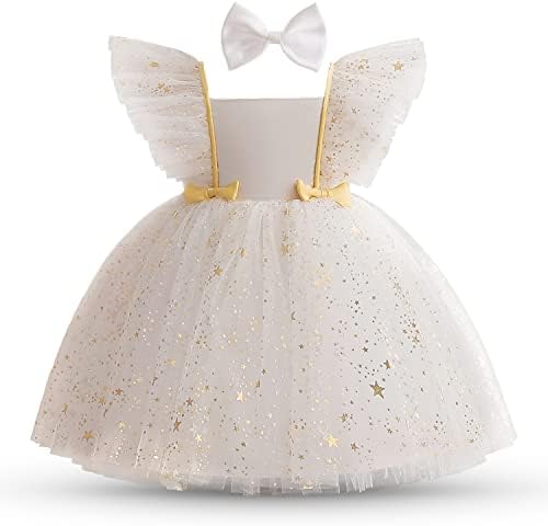 NILEAFES פעוטות תינוקות לבוש שמלות שמלות נסיכה שמלות טוטו שמלה
