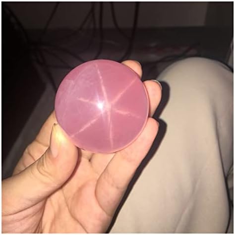 כוכב טבעי רוז קוורץ כדור כדור קריסטל דגימה ריפוי לריפוי מתנה אבן מחלקת רוחות רעות כסף לצייר עושר הון