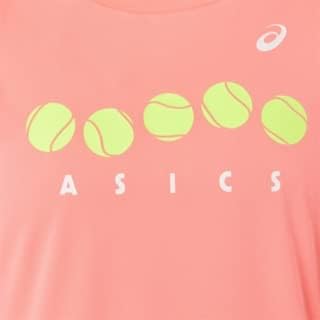 טי טניס טניס של ASICS, S, גויאבה
