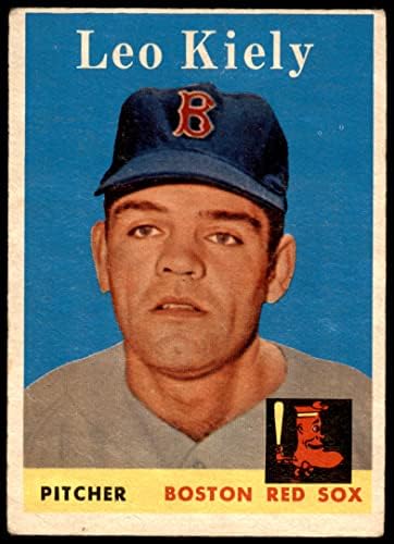 1958 Topps 204 Leo Kiely Boston Red Sox Good Red Sox