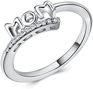 2023 תכשיטים חדשים של אמא טבעת גבירותיי טבעת מכתב יום הולדת