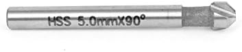 AEXIT HSS 5x4 ממ כלי מיוחד 90 מעלות חותך טחינה CHAMFER CUTTER DONTERSINK BITS דגם: 28AS200QO736