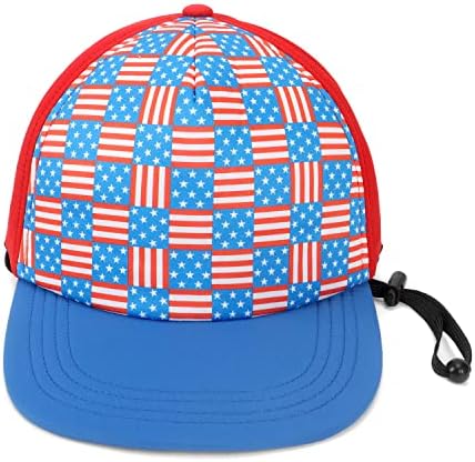 Bonvince Baby Trucker HAT מתכוונן כובע שמש כובע פעוטות שוליים שטוחים כובע יבש מהיר לבנים בנות כובעי קיץ upf 50+