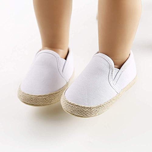 Miamooi תינוקת תינוקות בנות בנות נעלי ספורט פעוט סוליה רכה נעלי הליכה ראשונות נעל עריסה קל משקל