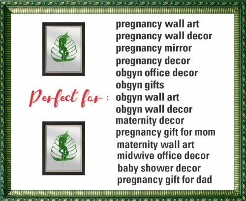 הריון אמנות אמנות - מתנה להריון - קישוט מקלחת לתינוקות - עיצוב קיר לידה מתנה לאמא, OB/GYN, מיילדות,