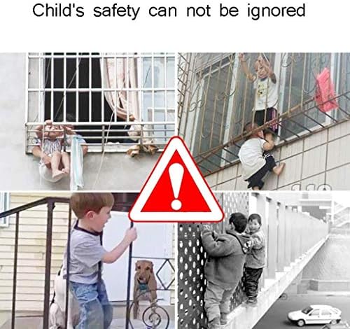 חבל בטיחות נטו ביתי צבע דקורטיבי נטו אנטי-סתיו בטיחות נטו עבור מדרגות מרפסת ילד הגנה, תליית בגדי