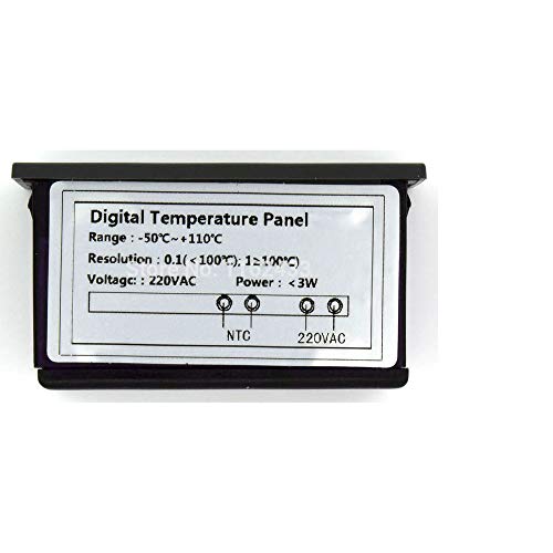 TPM-900 LED דיגיטלי מדחום AC 220V סומק סומק מד טמפרטורה דיגיטלית עם חיישן מתאים לארון בקירור