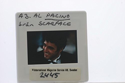 תצלום שקופיות של אל פאצ'ינו בסרט, Scarface