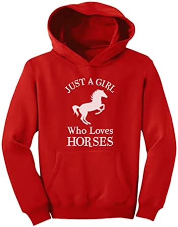 רק ילדה שאוהבת סוסים קפוצ'ון סוסים מתנות מתנות לבנות לילדים קפוצ'ונים