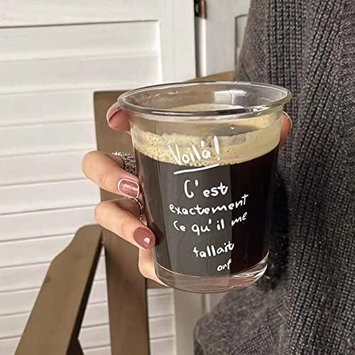 כוס קפה של Givsses - 11 גרם כוסות בירה חמודות - ספל קפה - כוס קפה קר קל - כוס בירה - כוסות כוס קפה