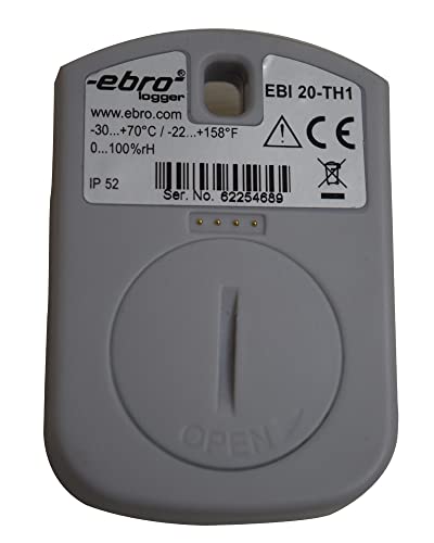 Instrukart ebro ebi 20th1 טמפרטורה ולחות לוגר נתונים למכולה משלוח
