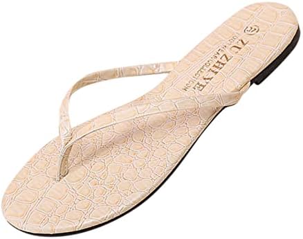 כפכפים כפכפים לנשים חוף חוטיני אביב אופנה אביב קיץ דפוס שטוח דפוס מקורה נעלי בית חיצוניות סנדלים מטושטשים נעלי