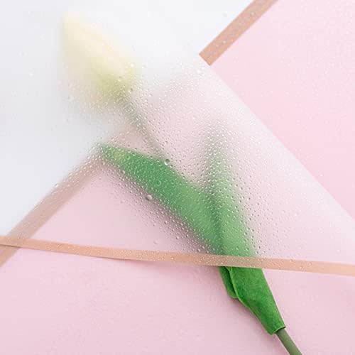 קוריאני זהב קצה ג ' לי סרט פרחוני גלישת נייר 40 גיליונות אספקת פרחים עמיד למים פרח זר גלישת נייר פרחוני