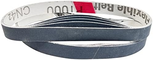 10-חבילה 1/2 איקס 12 סנטימטרים 1000 חצץ החלפת מלטש חגורת ערכת עבודה רשמית סכין חד & מגבר; כלי מחדד מגוון