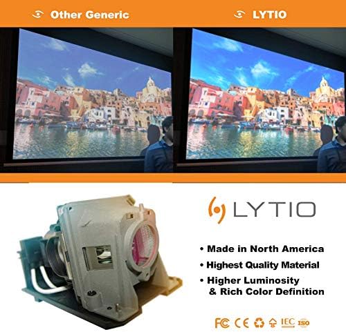 כלכלת Lytio עבור Hitachi CPAW250NLAMP מנורת מקרן עם דיור CP-A220N