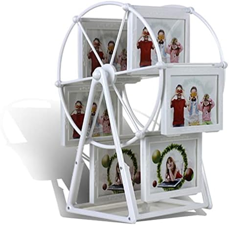 מסגרת תמונה מסתובבת של גלגל פריס, 5 מסגרת צילום של שולחן שולחן עבודה בהתאמה אישית מסגרת תמונה משפחתית מופעת