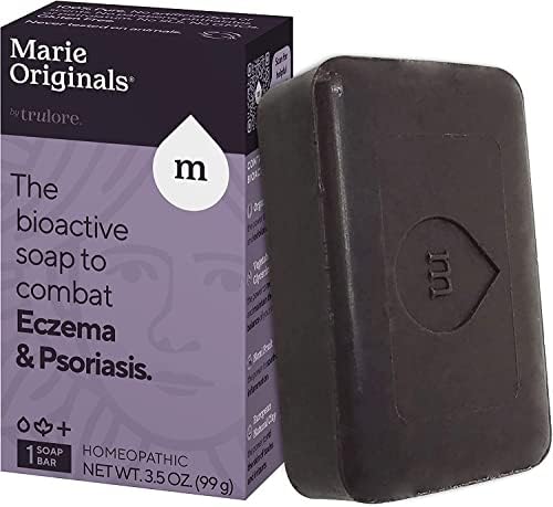 מארי של מקורי אקזמה פנים סבון גוף לשטוף בר - כל טבעי פסוריאזיס, דרמטיטיס טיפול עבור מגרד יבש קשקשי עור