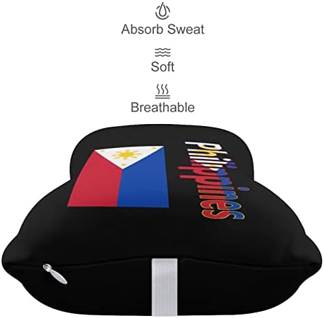 דגל של כרית צוואר המכונית הפיליפינים 2 יח '