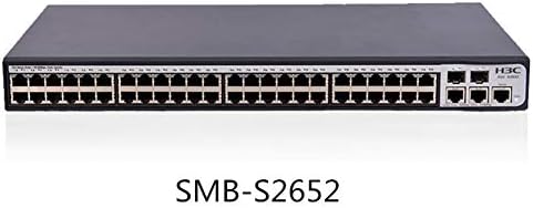 H3C SMB-S2652 מתג Ethernet 48-יציאה 100 מ 'אבטחה חכמה VLAN שיקוף מתג ניהול רשת מתג מתג ניהול רשת
