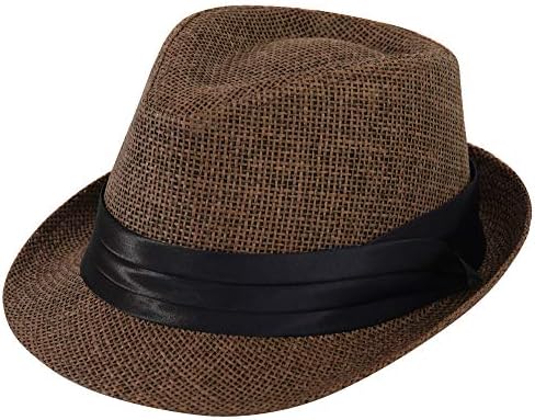 פשטות פדורה לגברים נשים לשני המינים גברים של נשים של קלאסי מנהטן מובנה גנגסטר טרילבי פדורה כובע