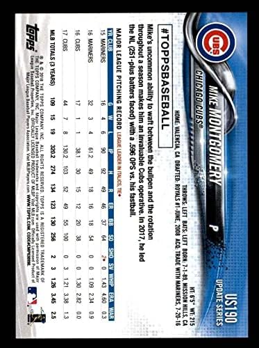 2018 Topps 190 Mike Montgomery Chicago Cubs NM/MT Cubs