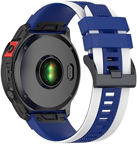 פס סיליקון של ipartsonline תואם ל- Amazfit Falcon Smartwatch החלפת גומי שעון רצועת צמיד ספורט