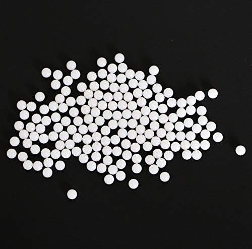 5/32 100 יחידות דלרין פוליאוקסימתילן מוצק פלסטיק נושאות כדורי