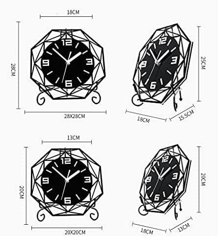 שעוני שולחן UXZDX שעון שולחן עיצוב מודרני שעון שעון לקישוט בית קישוטים מתנה