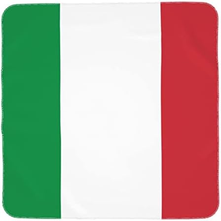 דגל איטלקי שמיכה לתינוק מקבלת שמיכה לעטיפת כיסוי חוט -יילוד של תינוקות