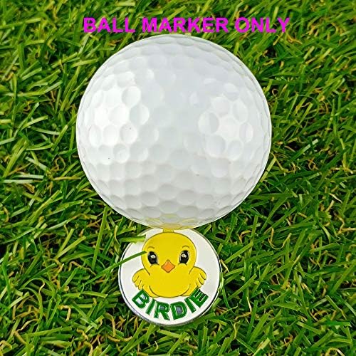 סמני כדור גולף גולף מגוונים דפוסים מגוונים חבילת ערך של 12 מתנות גולף, קטעי כובע גולף וכלי תיקון