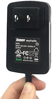 MyVolts 9V מתאם אספקת חשמל תואם/החלפה למקלדת CASIO WK -240 - Plug US