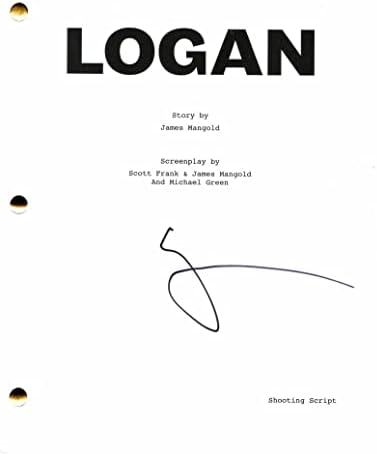 יו ג'קמן חתם על חתימה לוגן לוגן תסריט סרט מלא - וולברין, התצוגה הגדולה ביותר, ואן הלסינג, האמיילים,
