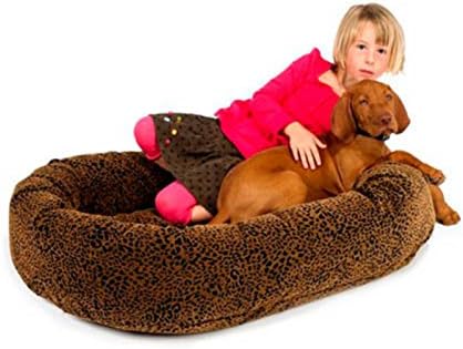 מיטת כלב סופגנייה גודל: קטן, צבע: בלוט